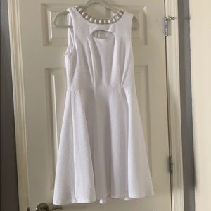 Sandra Darren white dress